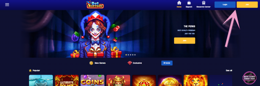Bet Buffoon casino