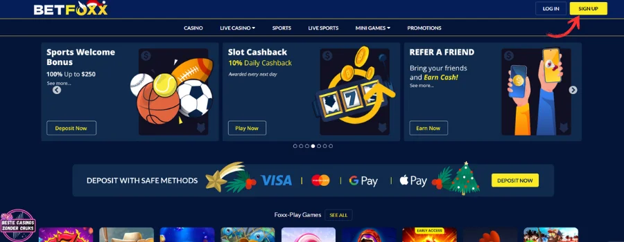 BetFoxx Casino